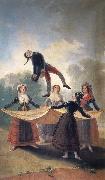 Francisco Goya Straw Mannequin oil painting